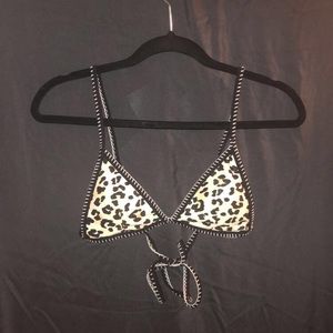 Cheetah print bikini set (SHEIN)